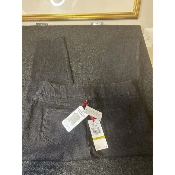 Ruby Rd Denim Jeans Womens Pants Pull On Comfort Stretch Casual Trousers - Picture 6 of 6